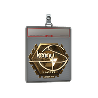 Sticker Slab | kennyS (Gold) | London 2018