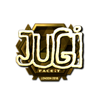 Sticker | JUGi (Gold) | London 2018