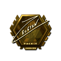 Sticker | Ex6TenZ (Gold) | London 2018