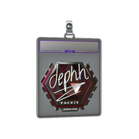 Sticker Slab | dephh (Foil) | London 2018