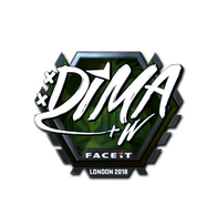 Sticker | Dima (Foil) | London 2018
