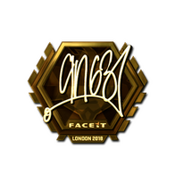 Sticker | ANGE1 (Gold) | London 2018