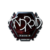 Sticker | ANDROID (Foil) | London 2018