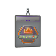 Sticker Slab | FACEIT (Holo) | London 2018