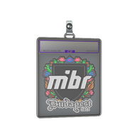 Sticker Slab | MIBR (Embroidered) | Budapest 2025
