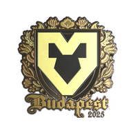 Sticker | MOUZ (Gold) | Budapest 2025