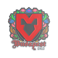 Sticker | MOUZ (Embroidered) | Budapest 2025