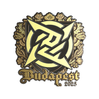 Sticker | Ninjas in Pyjamas (Gold) | Budapest 2025