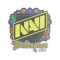 Sticker | Natus Vincere (Embroidered) | Budapest 2025