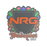 Sticker | NRG (Embroidered) | Budapest 2025