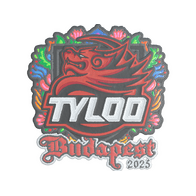Sticker | TYLOO (Embroidered) | Budapest 2025