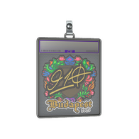 Sticker Slab | 910 (Embroidered) | Budapest 2025