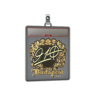 Sticker Slab | 910 (Gold) | Budapest 2025