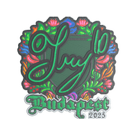 Sticker | TRY (Embroidered) | Budapest 2025