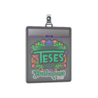 Sticker Slab | TeSeS (Embroidered) | Budapest 2025