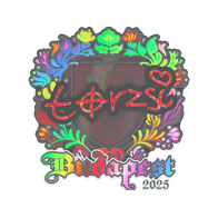 Sticker | torzsi (Holo) | Budapest 2025