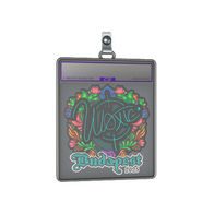 Sticker Slab | woxic (Embroidered) | Budapest 2025