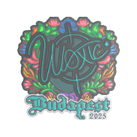 Sticker | woxic (Embroidered) | Budapest 2025