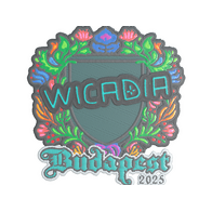 Sticker | Wicadia (Embroidered) | Budapest 2025
