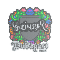 Sticker | YEKINDAR (Embroidered) | Budapest 2025