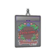 Sticker Slab | xertioN (Embroidered) | Budapest 2025