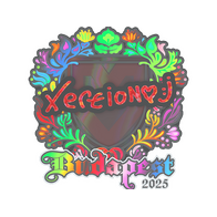 Sticker | xertioN (Holo) | Budapest 2025