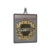 Sticker Slab | XANTARES (Gold) | Budapest 2025