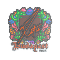 Sticker | XotiC (Embroidered) | Budapest 2025