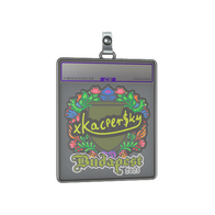 Sticker Slab | xKacpersky (Embroidered) | Budapest 2025