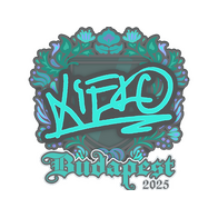 Sticker | xiELO | Budapest 2025