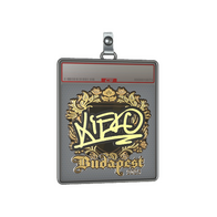 Sticker Slab | xiELO (Gold) | Budapest 2025