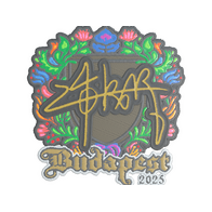 Sticker | z4KR (Embroidered) | Budapest 2025
