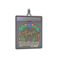 Sticker Slab | z4KR (Embroidered) | Budapest 2025