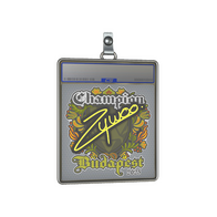 Sticker Slab | ZywOo (Champion) | Budapest 2025