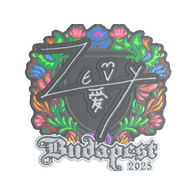 Sticker | zevy (Embroidered) | Budapest 2025