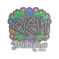 Sticker | zweih (Embroidered) | Budapest 2025