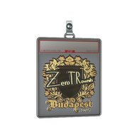 Sticker Slab | ztr (Gold) | Budapest 2025