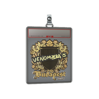 Sticker Slab | venomzera (Gold) | Budapest 2025