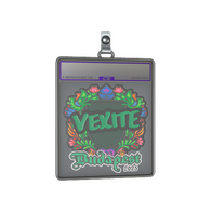 Sticker Slab | vexite (Embroidered) | Budapest 2025