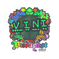 Sticker | VINI (Holo) | Budapest 2025