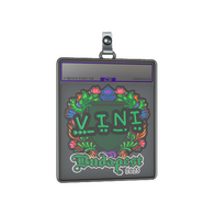 Sticker Slab | VINI (Embroidered) | Budapest 2025