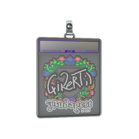 Sticker Slab | qikert (Embroidered) | Budapest 2025