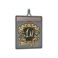 Sticker Slab | s1n (Gold) | Budapest 2025