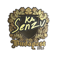 Sticker | Senzu (Gold) | Budapest 2025