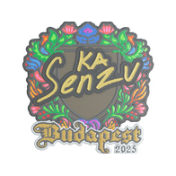 Sticker | Senzu (Embroidered) | Budapest 2025