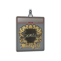 Sticker Slab | Sonic (Gold) | Budapest 2025