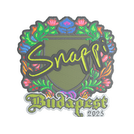 Sticker | Snappi (Embroidered) | Budapest 2025