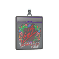 Sticker Slab | sk0R (Embroidered) | Budapest 2025