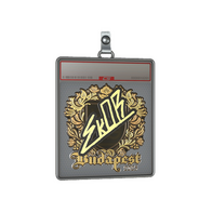 Sticker Slab | sk0R (Gold) | Budapest 2025