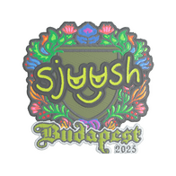 Sticker | sjuush (Embroidered) | Budapest 2025
